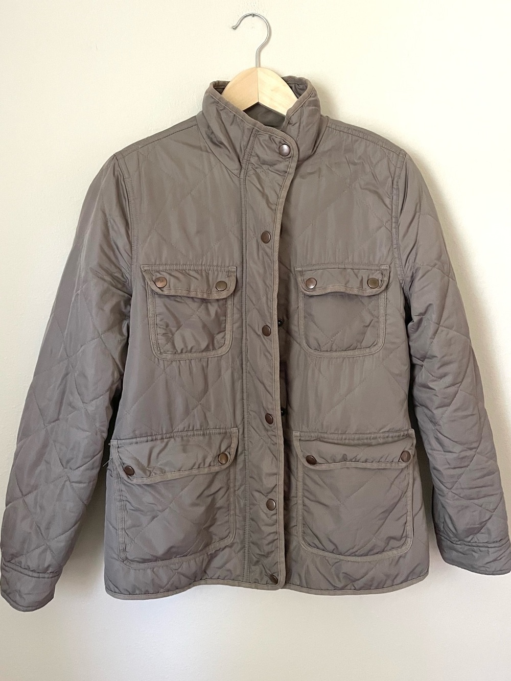 Thread & Supply - Fleece-Lined Quilted Utility Jacket – Size Small